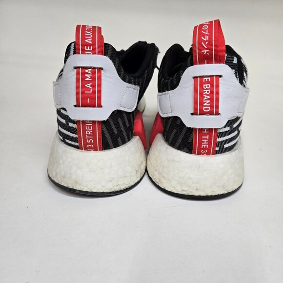 Adidas Boost NMD Black White - Picture 4 of 4